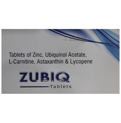 Zubiq Tablet 10